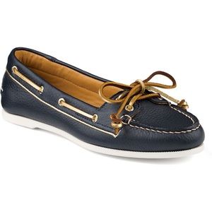 Navy Sperry Flats